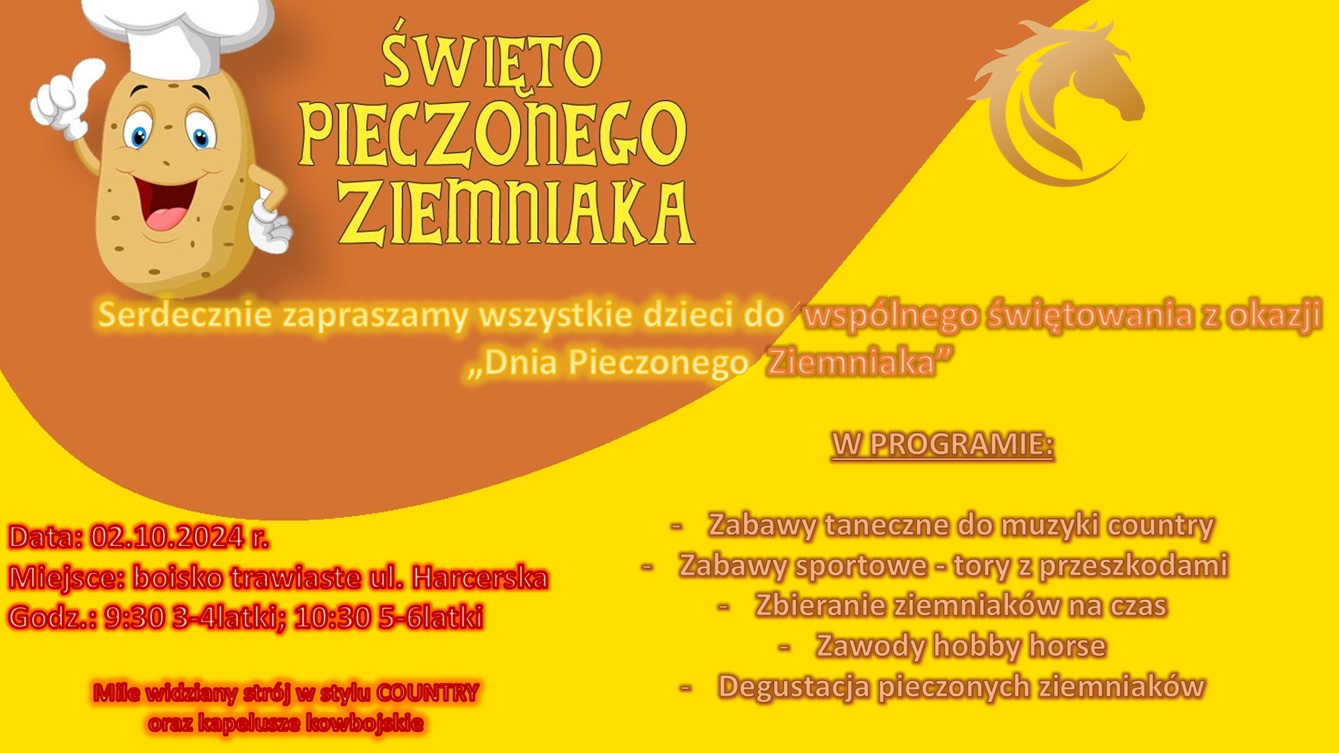 Zaproszenie święto pieczonego ziemniaka